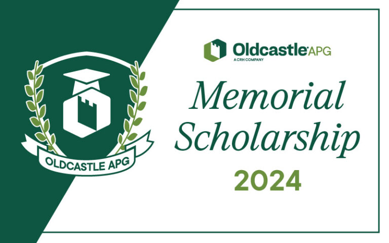 The Oldcastle APG Memorial Scholarship - Oldcastle APG a CRH Company